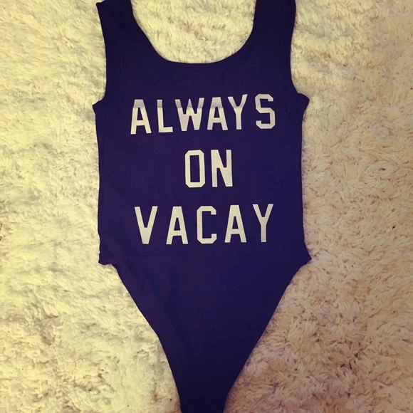 Always on Vacay One Piece Swimsuit - Picture 4 of 6
